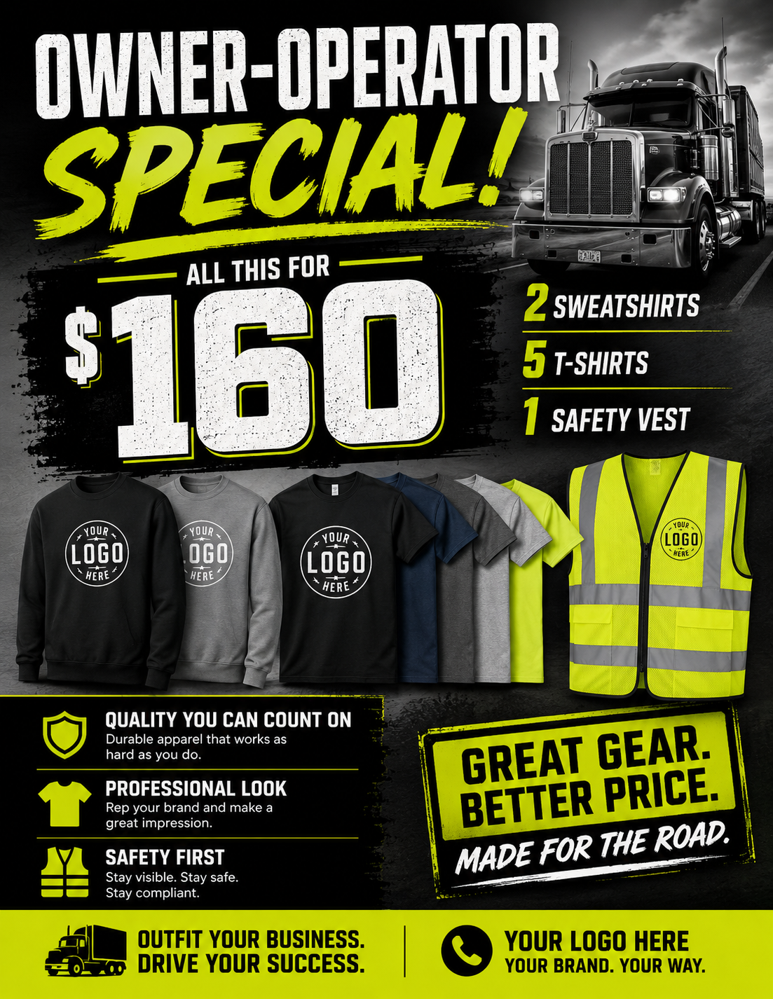 Owner operator special